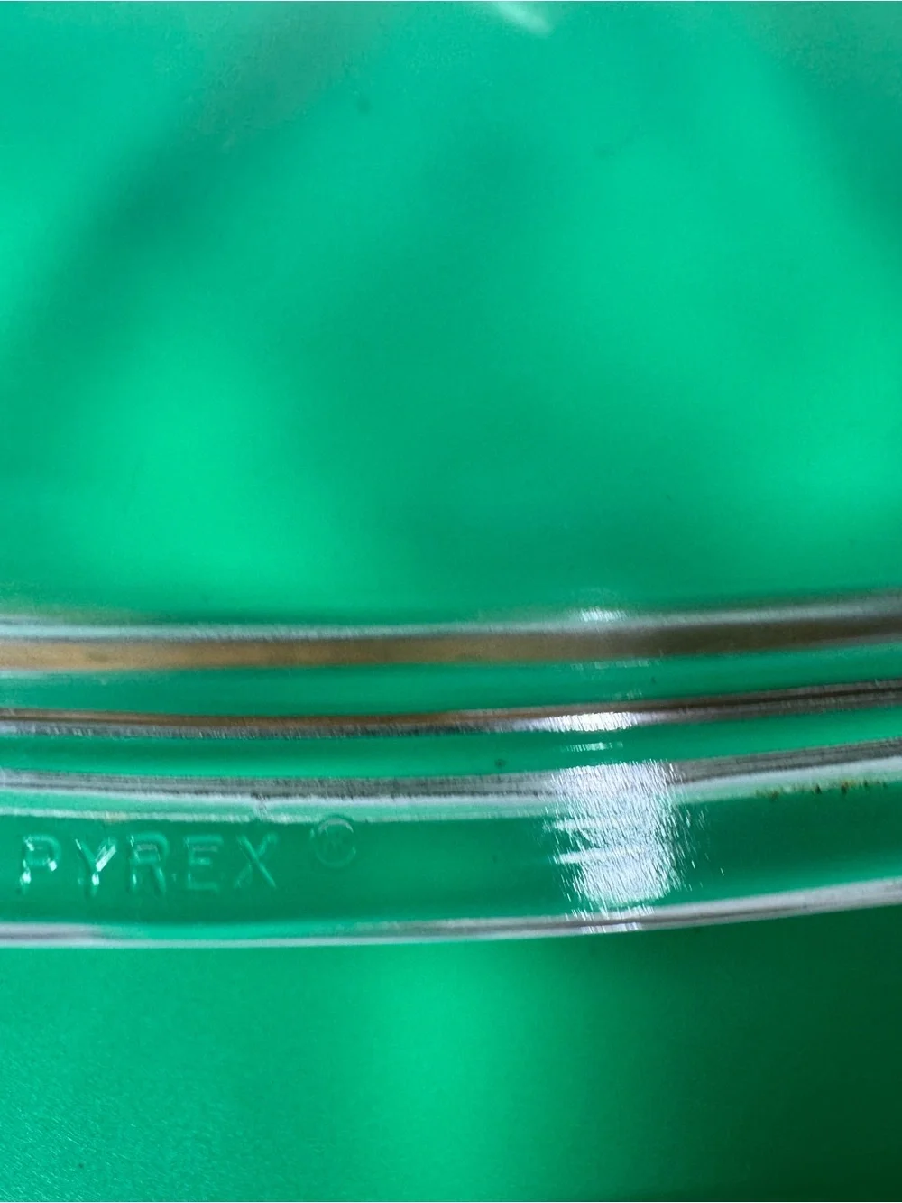 Pyrex P-12-C clear glass lid For Corning Ware P-25-B Square Baking Dish